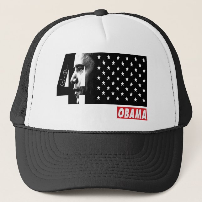 Casquette Le Président Signature Editions d'OBAMA (Devant)