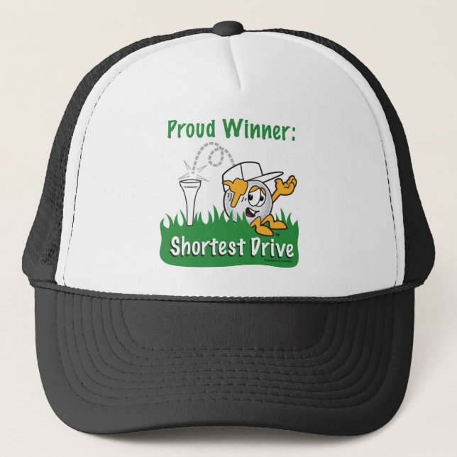 Casquette Le prix de trou le plus court d'entraînement pour (Devant)