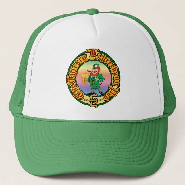 Casquette Le Pub assoiffé de lutin (Devant)