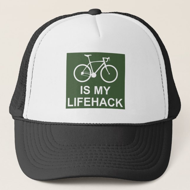 Casquette Le recyclage est mon Lifehack (Devant)