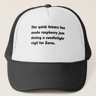 Casquette Le Renard Brun Rapide Fit de la Confiture de Framb