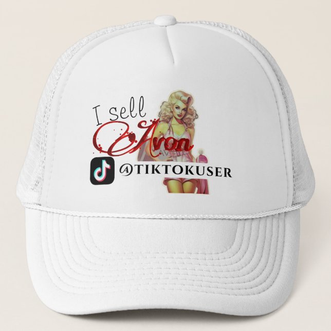 Casquette Le représentant d'Avon Tiktok Trucker Hat (Devant)