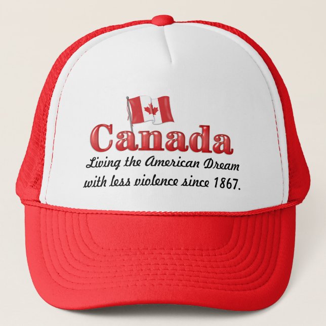 Casquette Le rêve canadien (Devant)