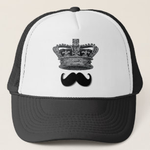 Casquette Le Roi Crown et moustache