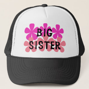 Casquette Le rose fleurit la grande soeur