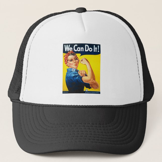Casquette Le Rosy des Femmes, le T-shirt Riveter - Nous pouv (Devant)