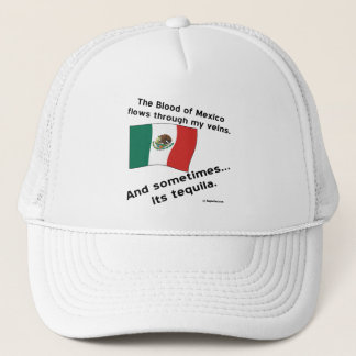 Casquette Le sang du Mexique coule parfois dans les veines T