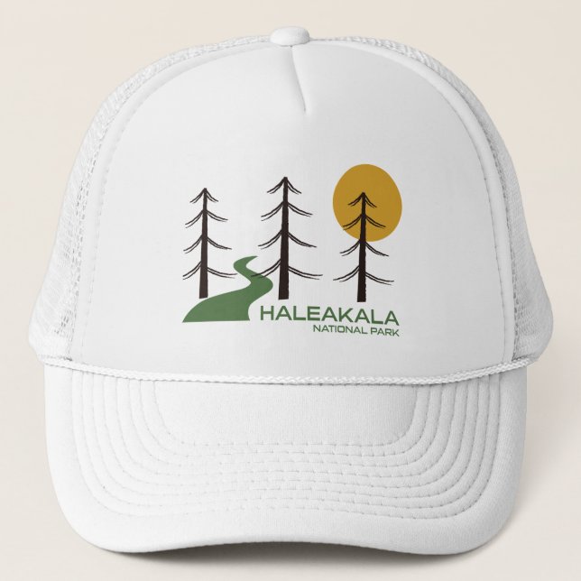 Casquette Le sentier du parc national de Haleakala (Devant)