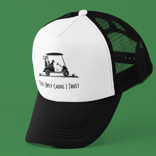 Casquette Le seul caddie que je crois Golden Retriever dans