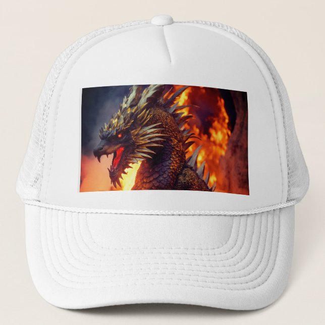 Casquette Le souffle du dragon (Devant)