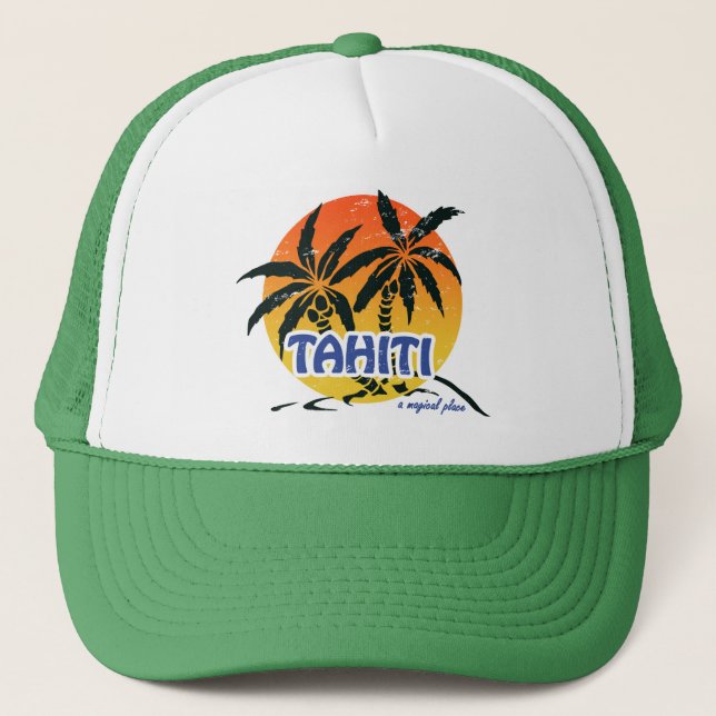 Casquette Le Tahiti magique (Devant)