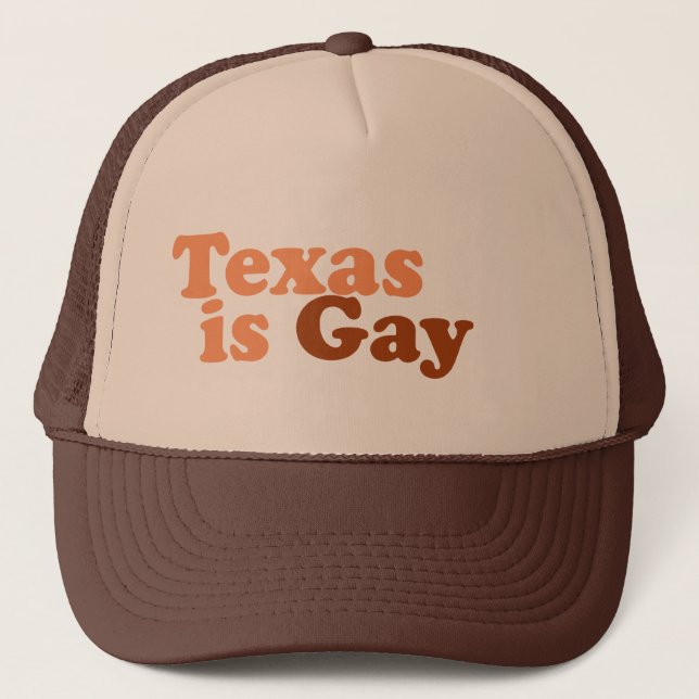 Casquette Le Texas est gai (Devant)