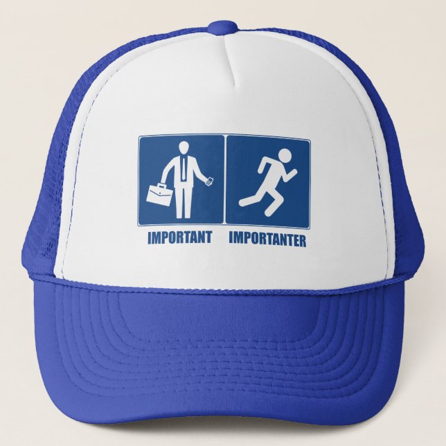 Casquette Le Travail Est Important, L'Exécution Est Importan (Devant)