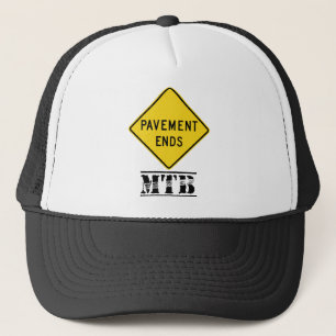 Casquette Le trottoir termine le VTT