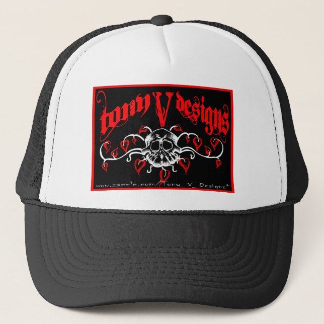 Casquette Le TVD a encadré le logo (Devant)