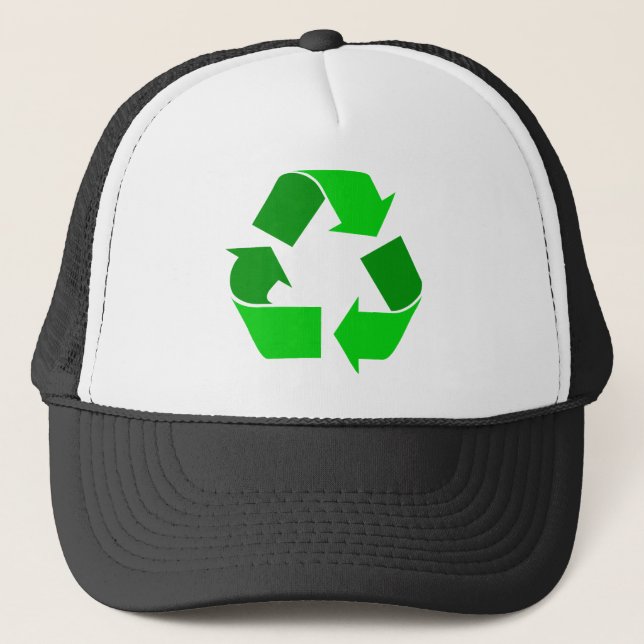 Casquette le vert réutilisent (Devant)