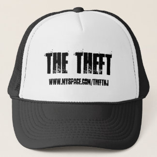 Casquette Le vol, www.myspace.com/theftnj - customisé