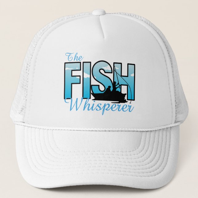Casquette Le Whisperer aux poissons (Devant)