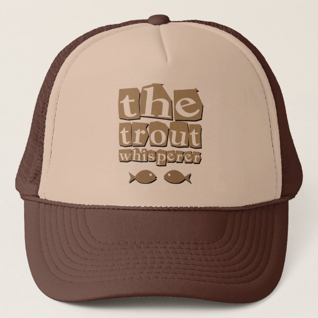 Casquette Le Whisperer de truite (Devant)