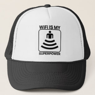 Casquette Le WiFi est ma superpuissance