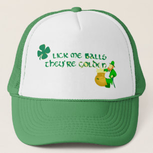 Casquette Léchez-moi des boules qu'ils sont d'or