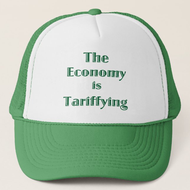 Casquette L'économie est à la traîne (Devant)