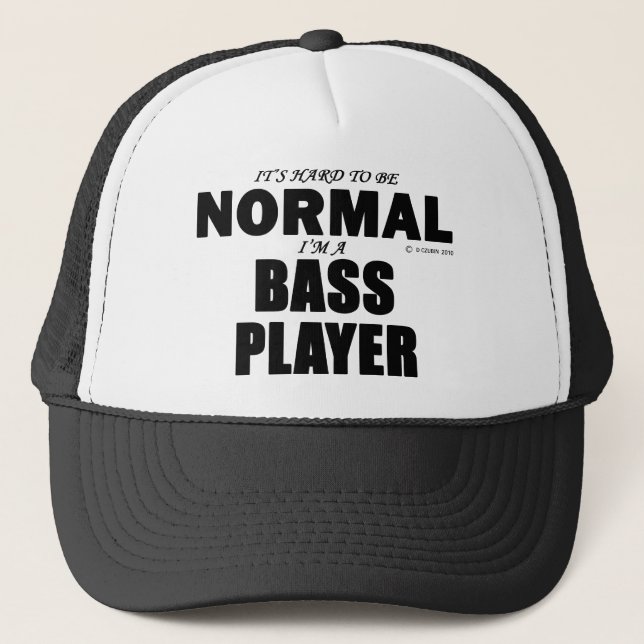 Casquette Lecteur de basse normal (Devant)