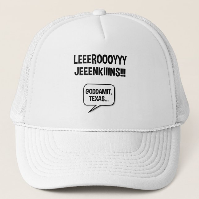 Casquette Leeroy Jenkins Texas (Devant)