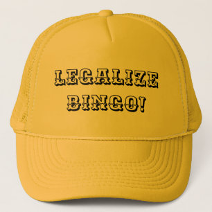 Casquette Légalisez le bingo-test ! (Faites national