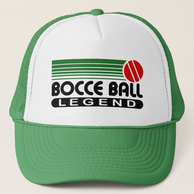 Casquette Légende de boule de Bocce (Devant)