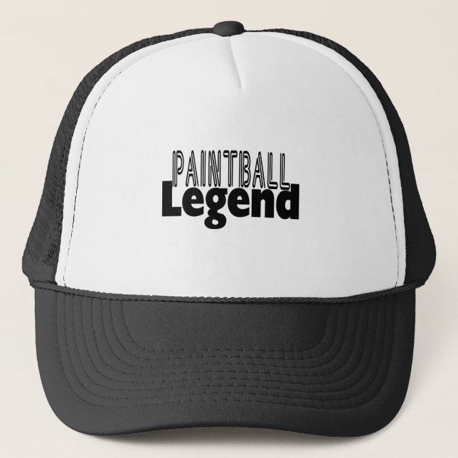Casquette Légende du Paintball (Devant)