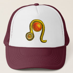 Casquette LEO, Golden, Zodoac bijou d'anniversaire