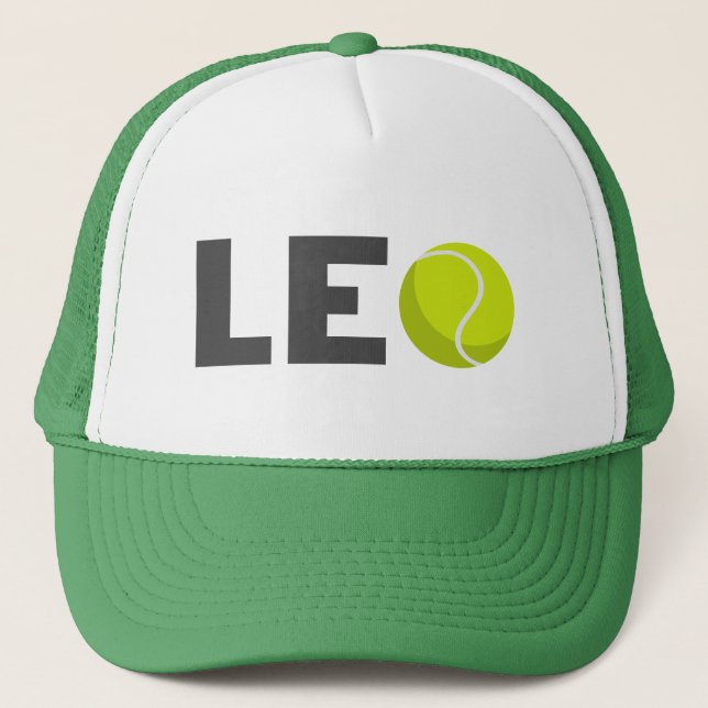 Casquette Leo Tennis Trucker Chapeau (Devant)