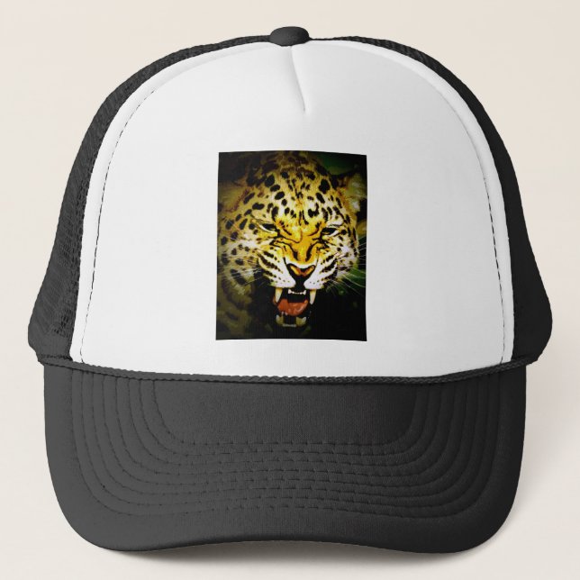 Casquette Léopard torride (Devant)