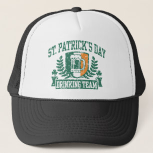 Casquette L'équipe de boisson de la Saint-Patrick