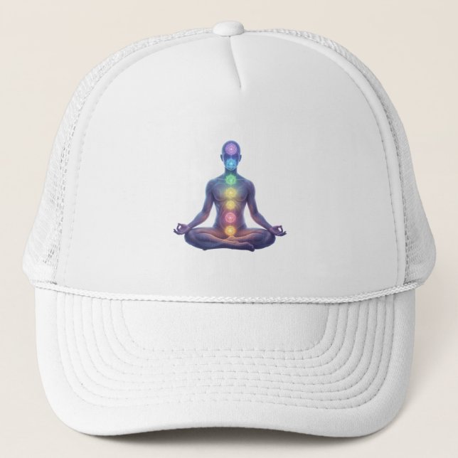 Casquette Les 7 Chakras (Devant)