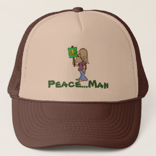 Casquette les années 60 hippies