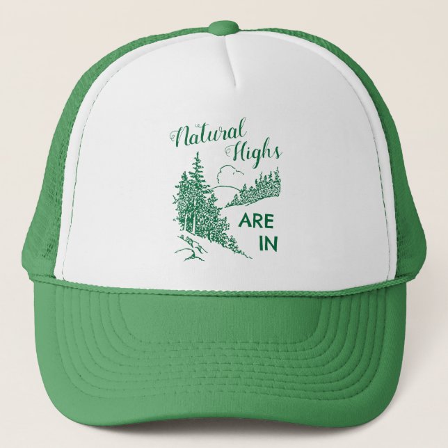 Casquette Les atouts naturels sont présents (Devant)