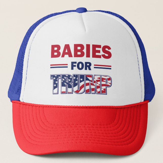 Casquette Les bébés pour Trump (Devant)