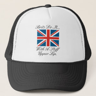 Casquette Les Britanniques le font... avec un visage impassi