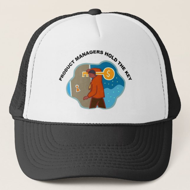 Casquette Les chefs de produit tiennent la clé (Devant)