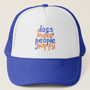 Casquette Les chiens rendent les gens heureux