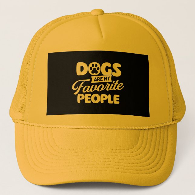 Casquette Les chiens sont mes gens préférés - Propriétaire d (Devant)