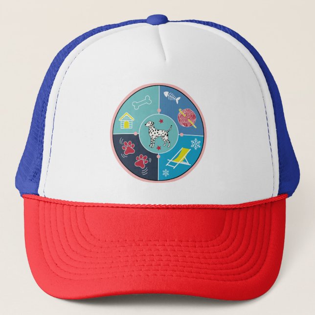 Casquette les choses du chien (Devant)