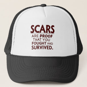 Casquette Les cicatrices de la survie