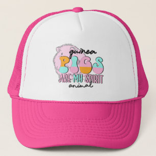 Casquette Les Cochons de Guinée sont mon esprit animal