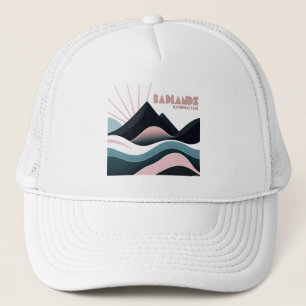 Casquette Les collines colorées du parc national des Badland
