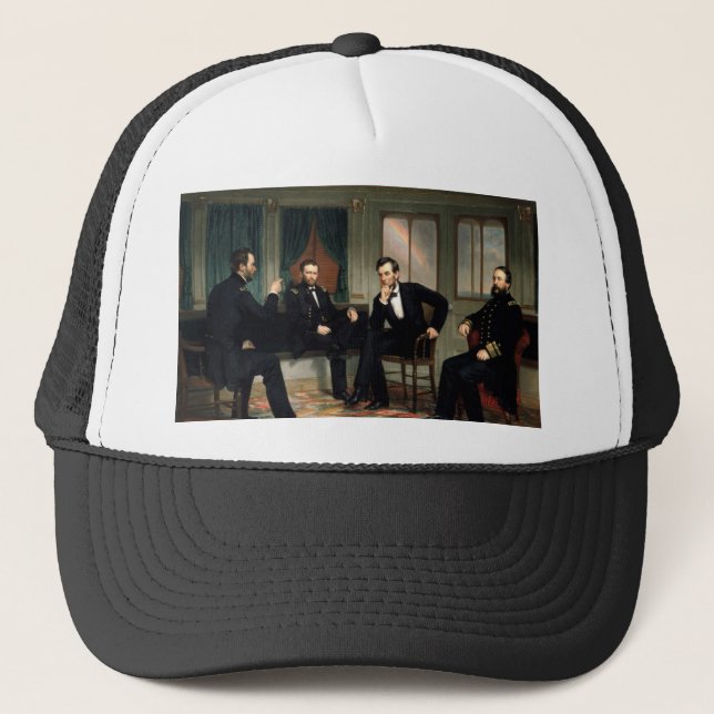 Casquette Les conciliateurs avec Abraham Lincoln (Devant)