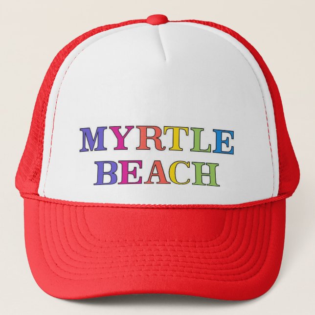 Casquette Les couleurs de Myrtle Beach (Devant)
