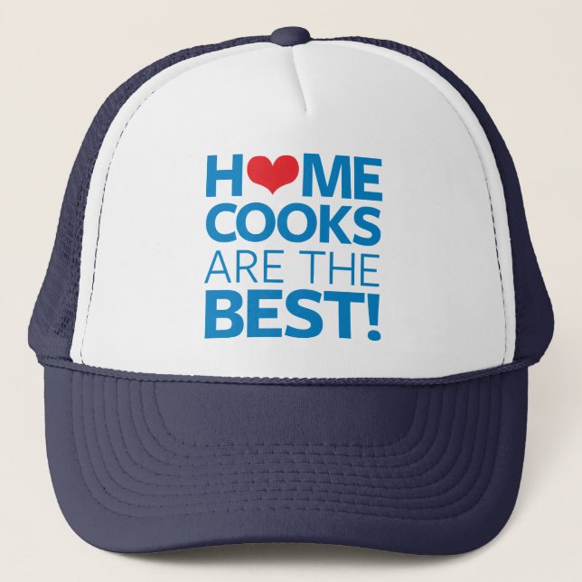 Casquette Les cuisiniers de maison sont le meilleur (Devant)